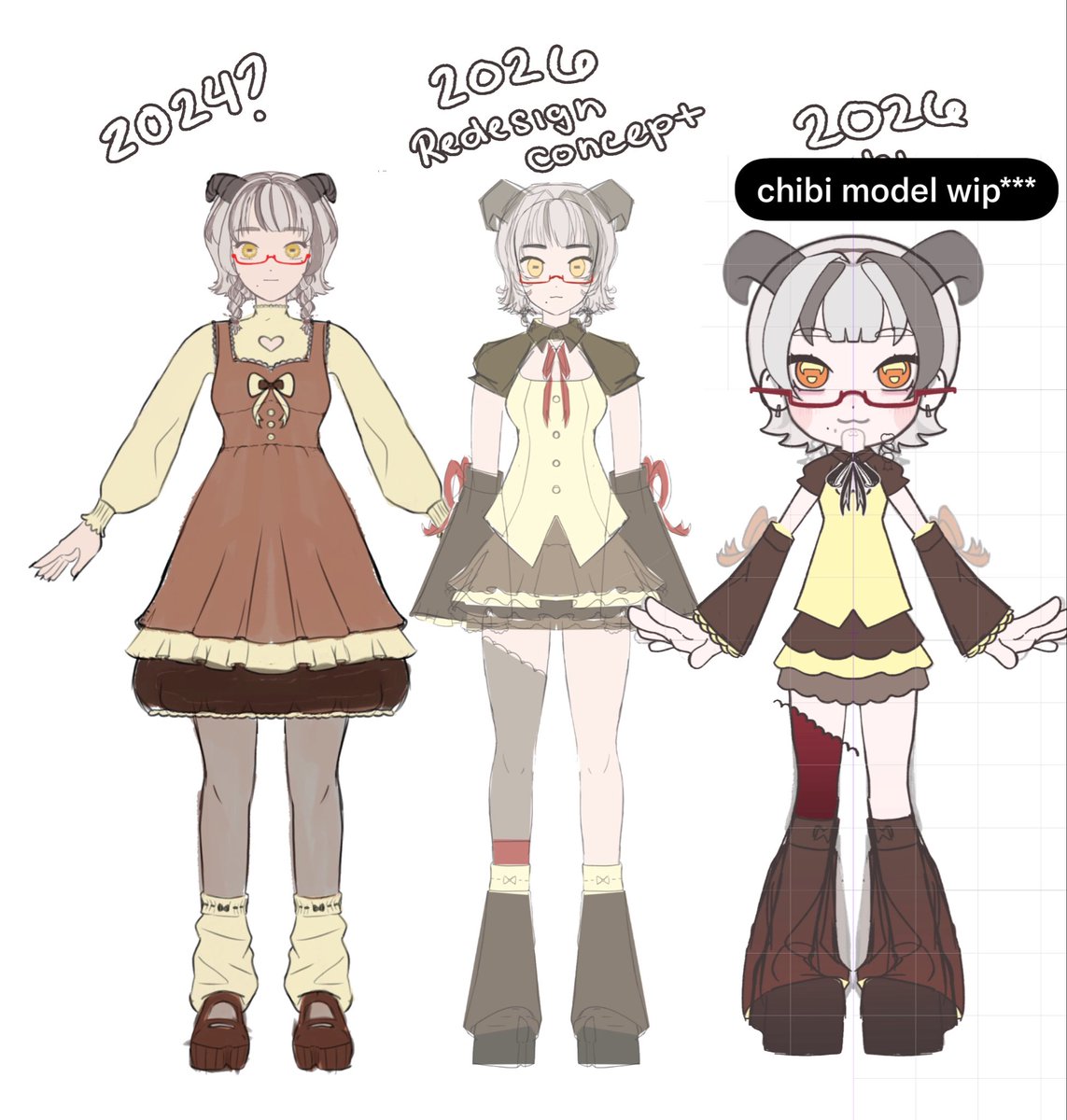 leepliee's tweet photo. there’s still stuff I’m planning on changing up on the redesign but I’m looking at the old dress fondly rn and scared it’s a glow down LOL

#vtuber #WIP https://t.co/qspJaO8fnj