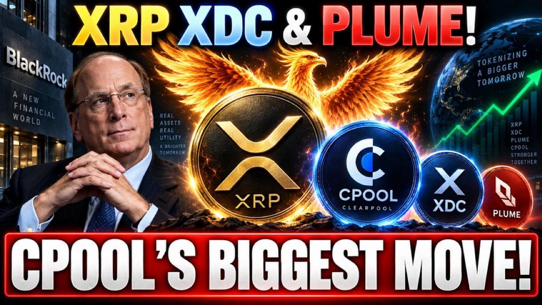 DPGmaximous's tweet photo. 🚨XRP XDC and PLUME Holders! Clearpool $CPOOL HAS Made Some of The Biggest Strategic Moves Out There! *Full video 👇*
https://t.co/zr2wu8vrGl… https://t.co/I3klRNkl0b