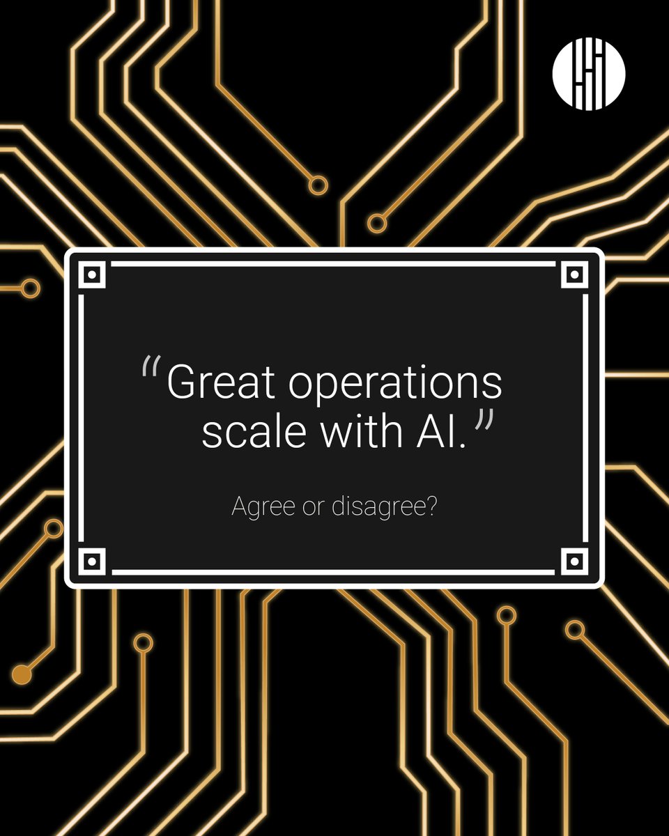 Orchestratorai_'s tweet photo. Everyone wants AI.
Fewer businesses fix their operations first.
Great operations scale with AI. Poor ones just become faster problems.
Agree or disagree? π
#OperationalExcellence #ArtificialIntelligence #BusinessGrowth #DigitalTransformation #BusinessTips #OrchestratorAI https://t.co/0iwRK0rVdE
