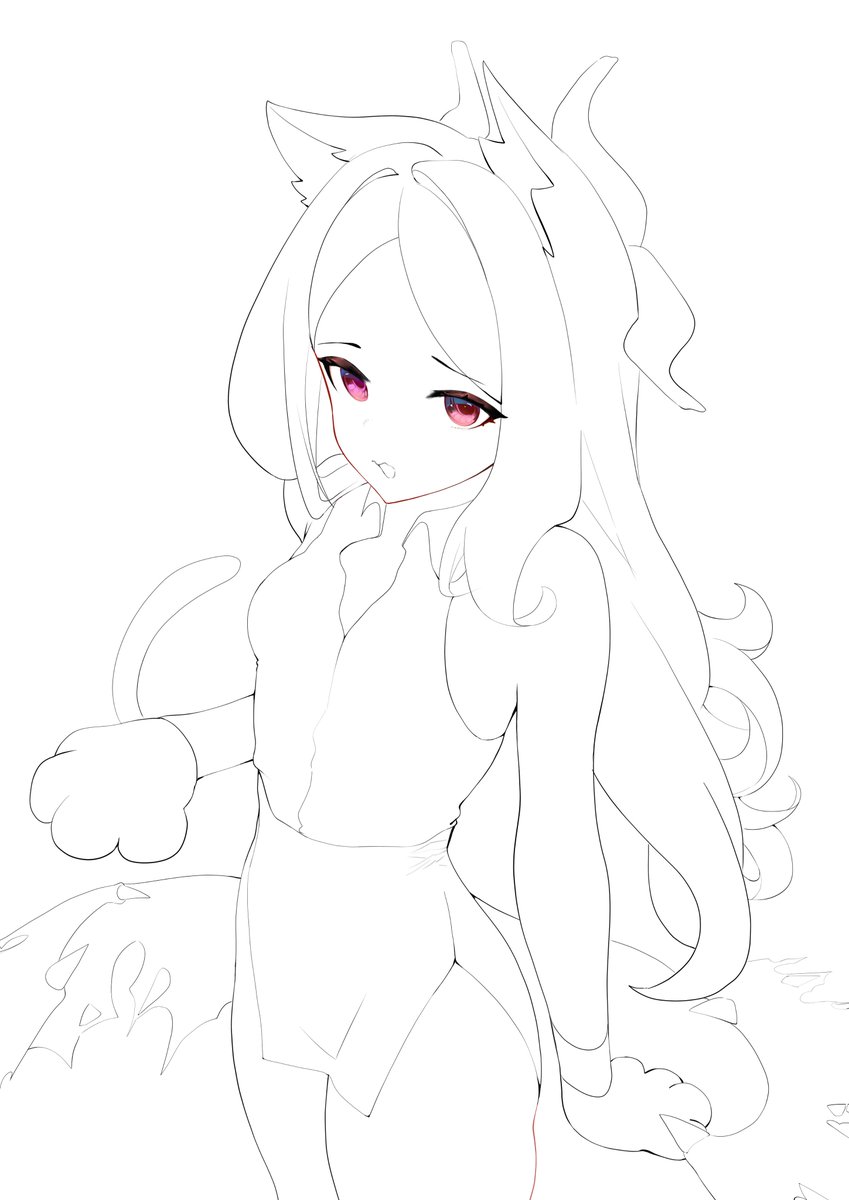 IdrawThighs's tweet photo. lineart n stuffs https://t.co/QkPJjYevJI