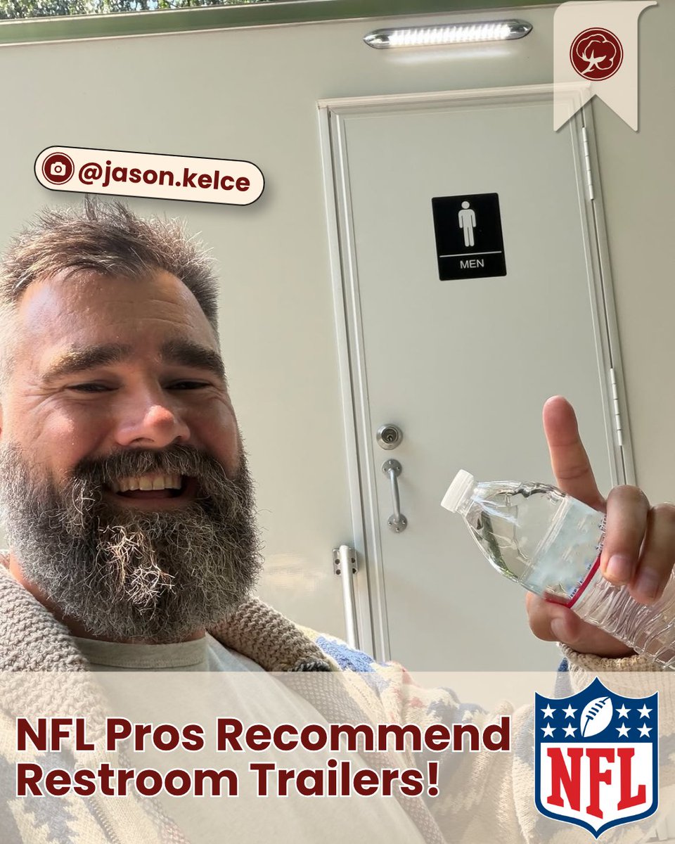 RentHighCotton's tweet photo. The NFL season kicks off tonight! Jason Kelce knows a thing or two about game day—and we think he'd agree that comfort is always a winning play. 🙌

Contact us for a free quote!

📍  Charleston
☎️ (843) 284-3971
🌐 https://t.co/RjAf0qVpyV
 #NFLSeason #GameDay #Tailgate https://t.co/UKFraUfuiQ