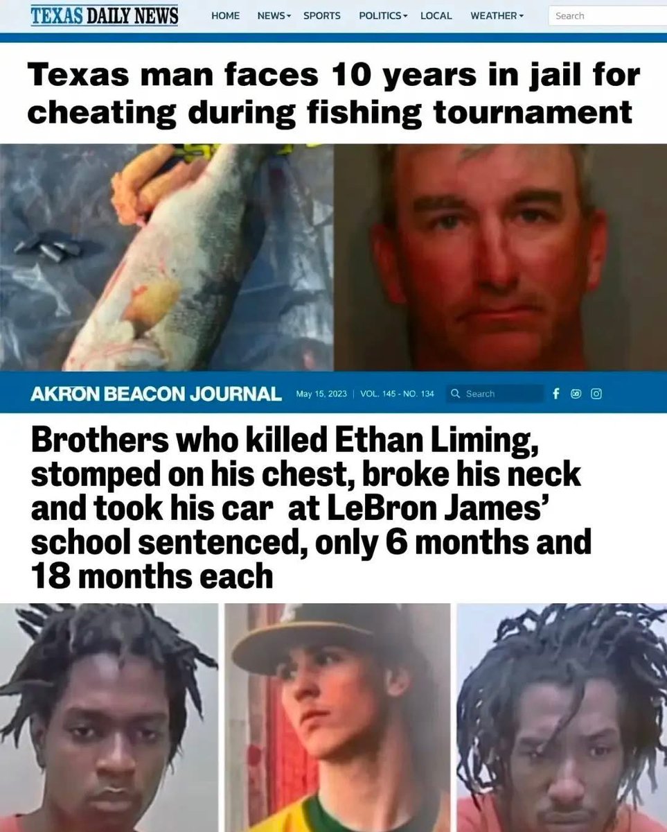 LuckyMcGee's tweet photo. So much white privilege in the justice system. https://t.co/HP4jttiHGd