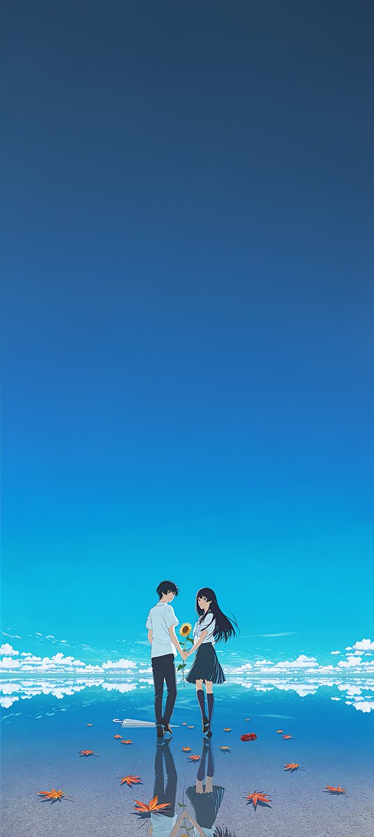 OUISSAM__37's tweet photo. Wallpaper 4K ver🌻☂️

The film "Tunnel to Summer, and Exit Farewell"

The show's 4th anniversary! 🎉

#夏トン https://t.co/C7R5LfWXv7