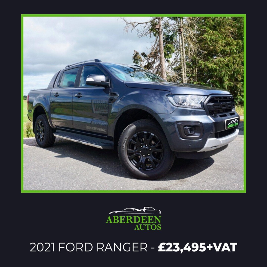 MelvaDelushn's tweet photo. 2021 FORD RANGER 2. 0 EcoBlue Wildtrak - £23, 495 + VAT 
2L Diesel, Automatic 
38, 120 miles 
Part exchange welcome. Enquiries welcome. 5-star Google reviews. Contact Aberdeen Autos today. https://t.co/nEJ0mEB01s