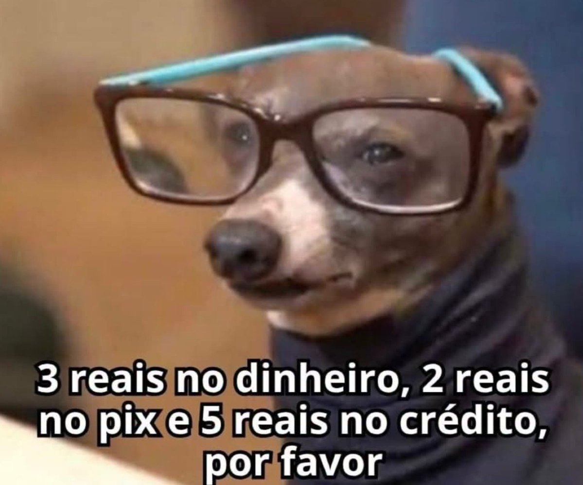 Eu_simplesment's tweet photo. Débito ou crédito? 

Euzinha: https://t.co/L6gYoz4v67