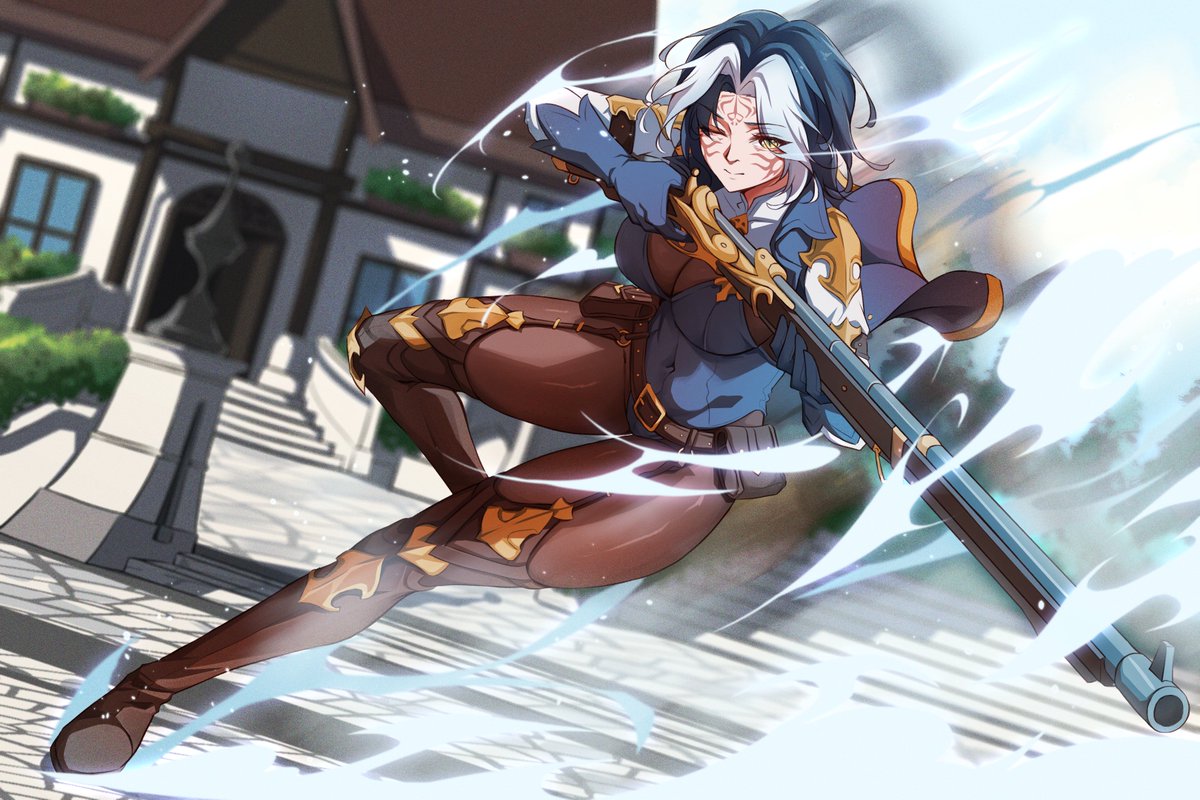harisunlite's tweet photo. "Time to snipe"

This is soooo cool xD

Commission by @DrBlarg239  with Kuren style :3

Kuren now open commission with 1/10 slots xD https://t.co/D0tGYXX9KK