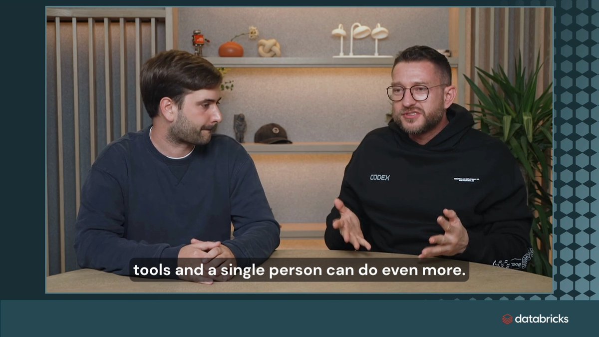 Agentic tools are changing the cost of trying an idea. OpenClaw creator @steipete and @OpenAI's Codex engineering lead…