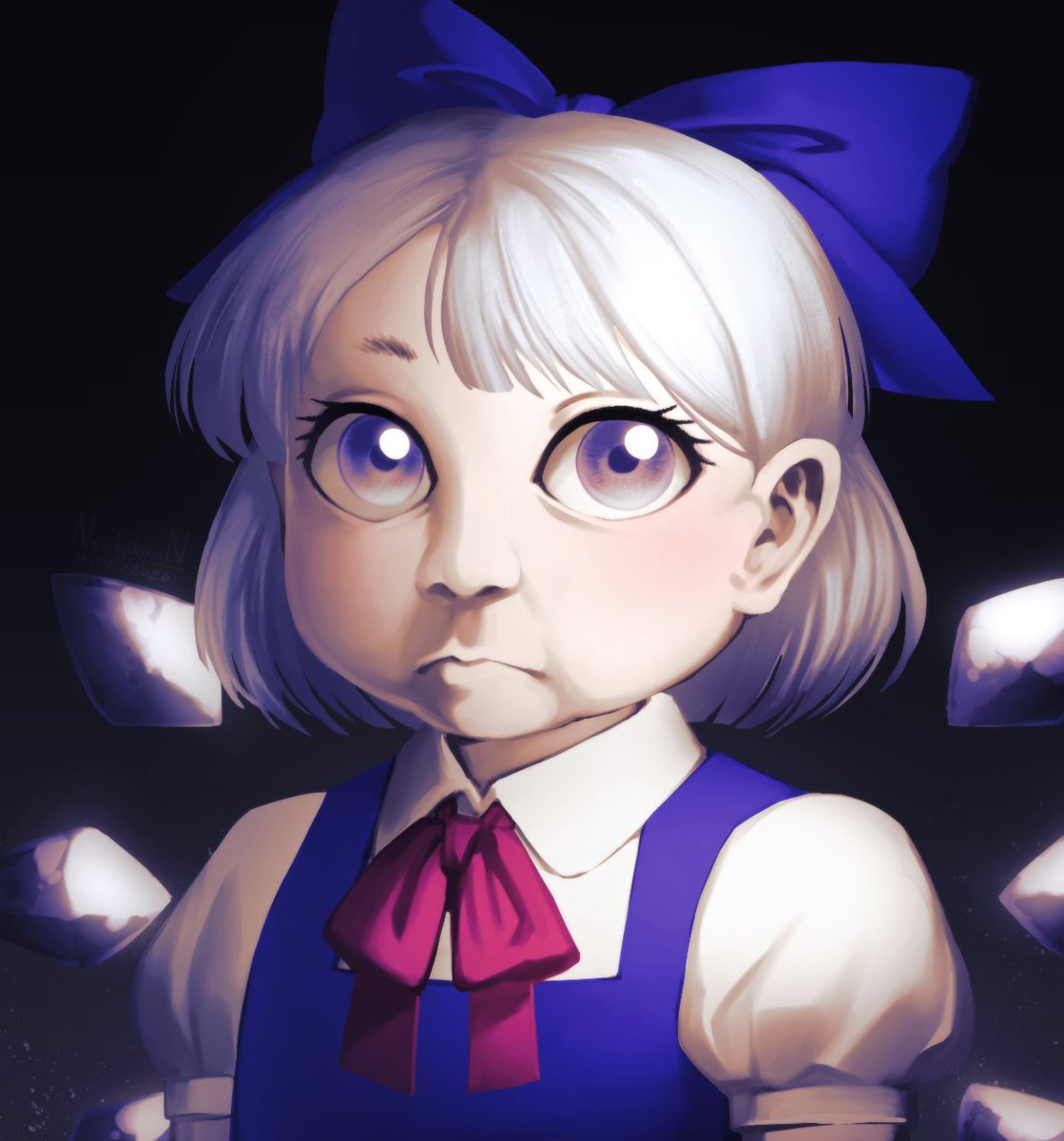 NnickykunN's tweet photo. happy cirno day and EoSD in 4k
#9月9日はチルノの日 #東方project https://t.co/eaQhC6onoS