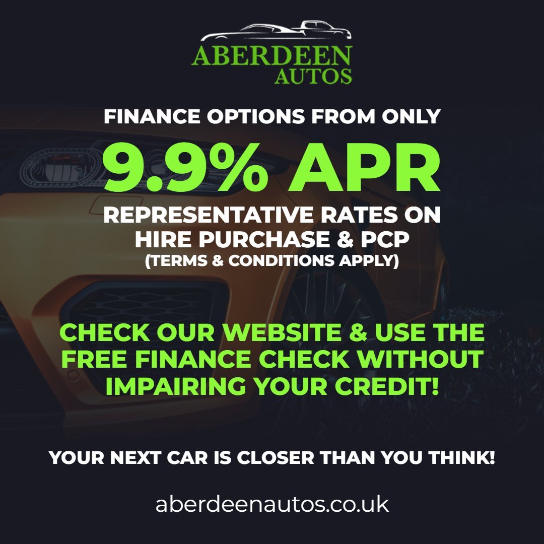 DelphaKras57mq's tweet photo. Your next car is closer than you think. Explore Hire Purchase &amp; PCP finance from 9. 9% APR. Use our free finance check without affecting your credit. Terms apply. Happy motoring from Aberdeen Autos! https://t.co/0vBhQRu6EY