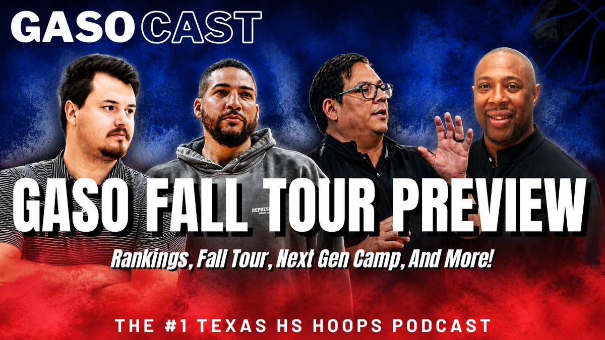 TexasHoopsGASO's tweet photo. Our #GASO Fall Tour Preview Show With Staff Picked Storylines For Stop 1 In Duncanville &amp; Northlake is live!

Watch Now ⬇️
https://t.co/i2AgqJW3sR https://t.co/L1T1FRJTg0