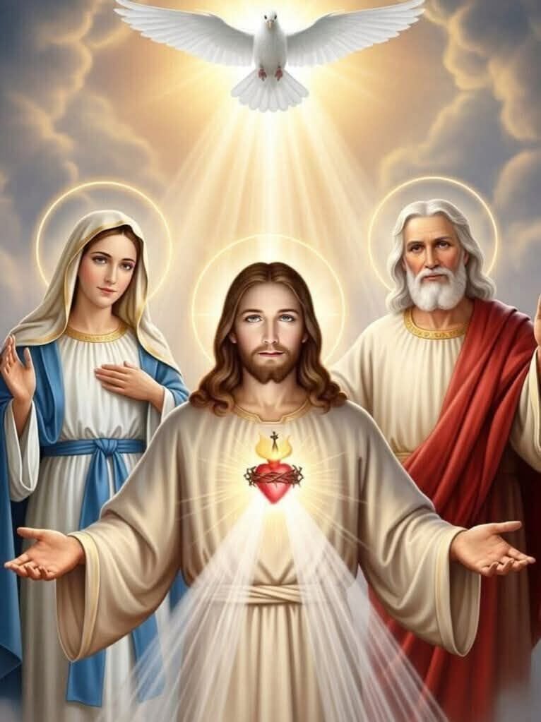 Angelo12952990's tweet photo. PADRE FIGLIO E SPIRITO SANTO CON MARIA SANTISSIMA, SIA FATTA LA VOSTRA VOLONTÀ ❤️ ❤️ ❤️  BUONANOTTE A TUTTI VOI SPERANDO SEMPRE NELLA PACE 🙏🙏🙏 https://t.co/ZZi5qnG4lv