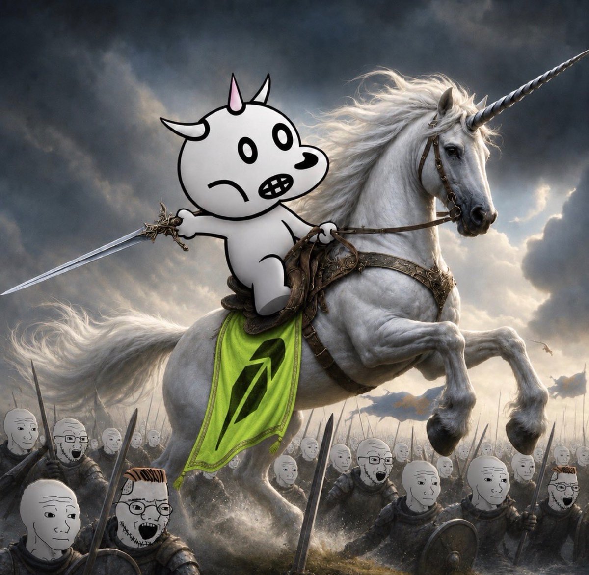 Bearrol's tweet photo. @RobinhoodCrypto Horned up https://t.co/C2hovC87Bv