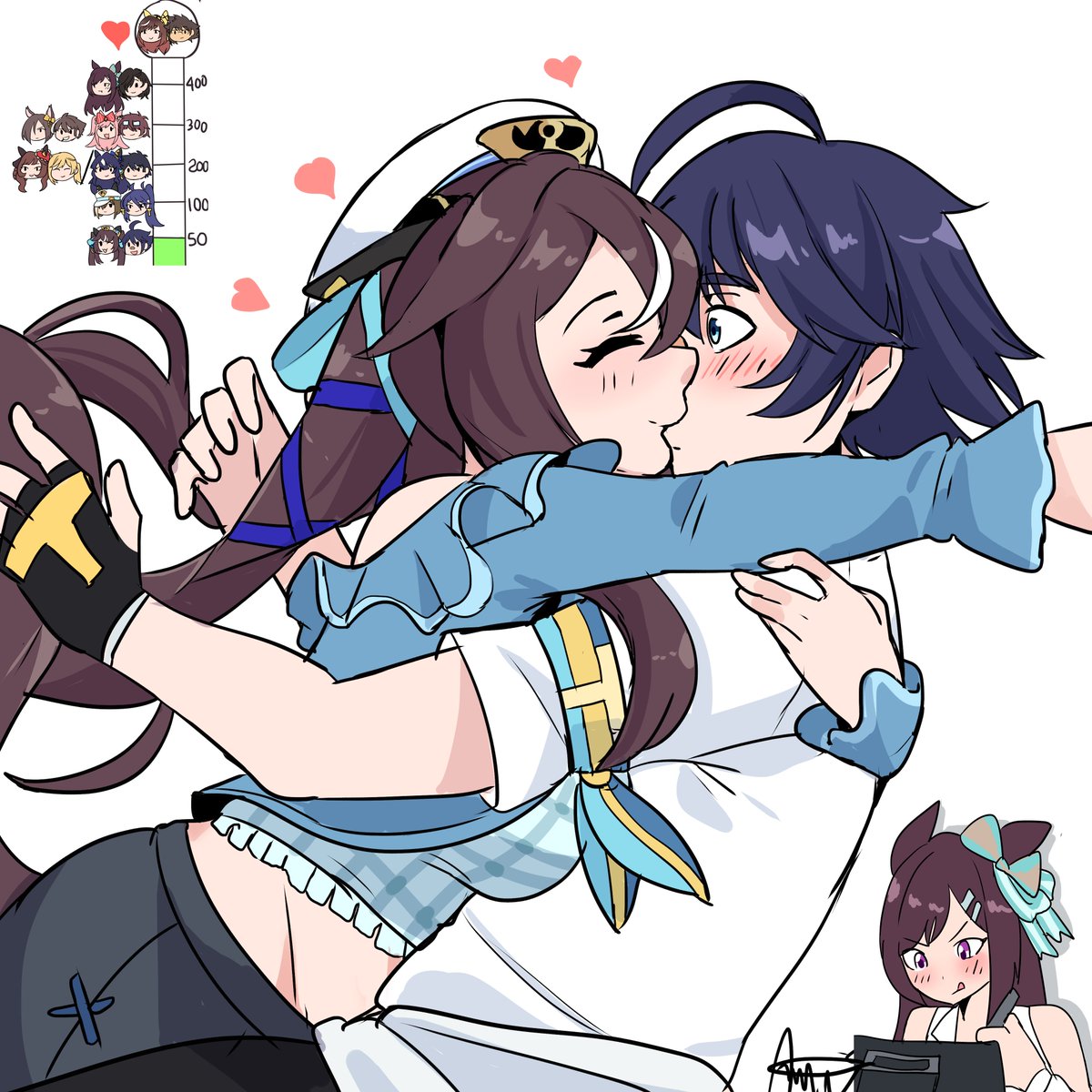 doberslover23's tweet photo. Level 1 done

torevivlos kiss <3 

#art #ウマ娘 #Umamusume https://t.co/BnOe8fexfw