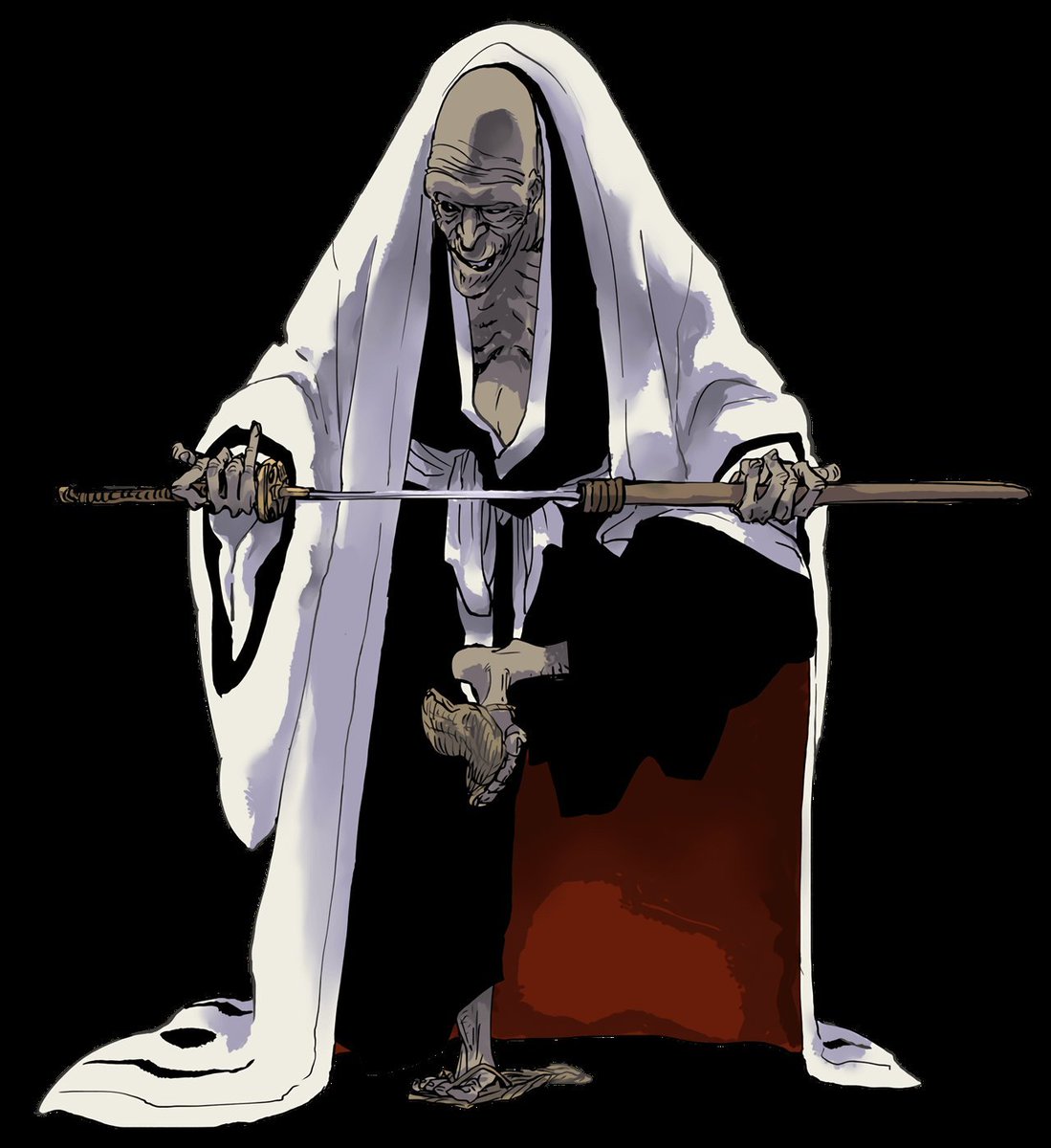 Nagato890's tweet photo. Saizo Sakahone was the first captain of the 13th Division in the original Gotei 13 over  1000 years ago. He's also the oldest and probably one of the strongest. You thought Yamamoto was old, this guy is ancient 😭😭 must have been around when the Soul King was born https://t.co/AXQDf1SH6p