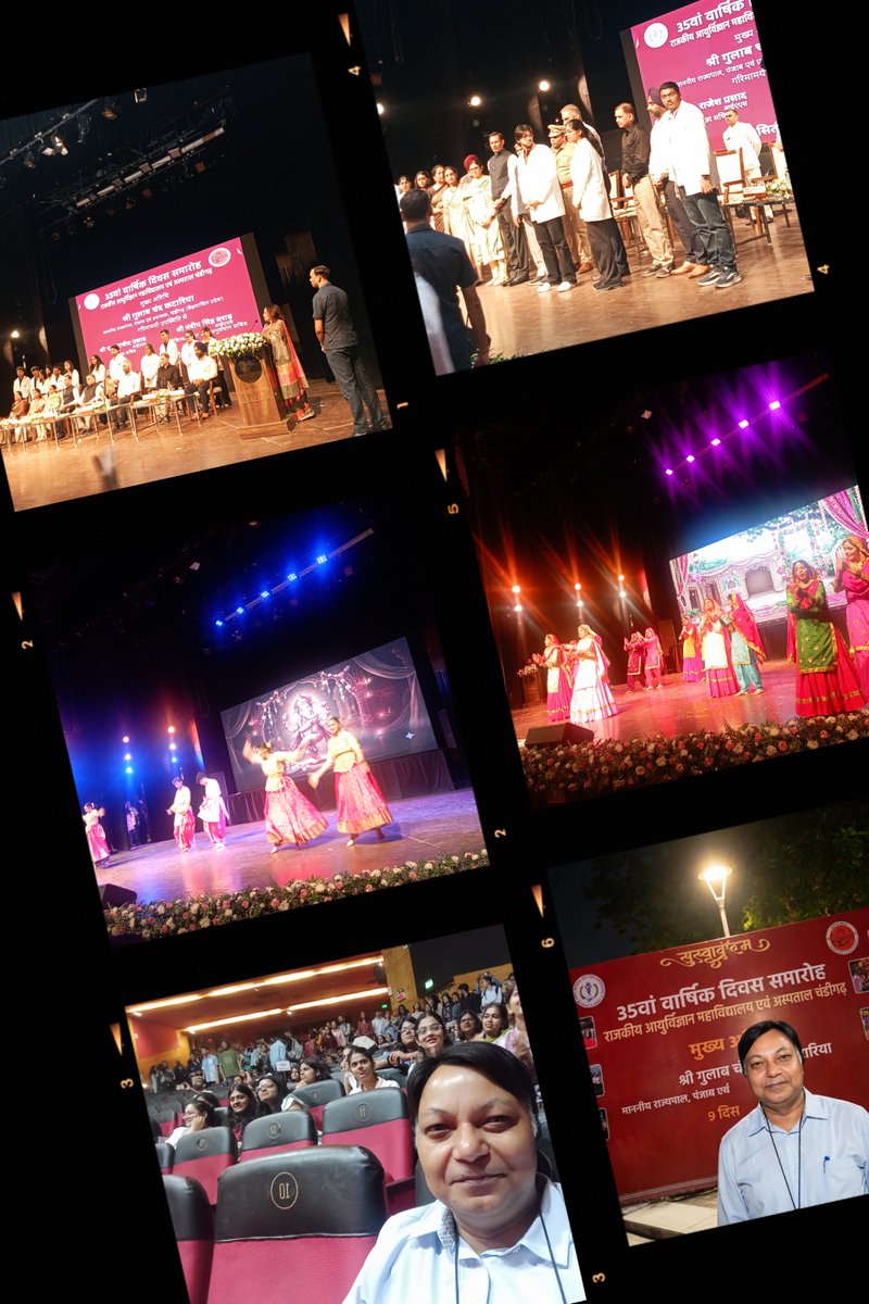 withkamlesh's tweet photo. A proud and memorable evening at my own institution, Govt. Medical College &amp; Hospital, Chandigarh, for the White Coat Ceremony of Batch 2026 &amp; 35th Annual Day. ❤️ Proud to be a part of this journey. Kudos to everyone who worked tirelessly to make it so special! 👏#GMCHChandigarh https://t.co/HCy4av6ZIt