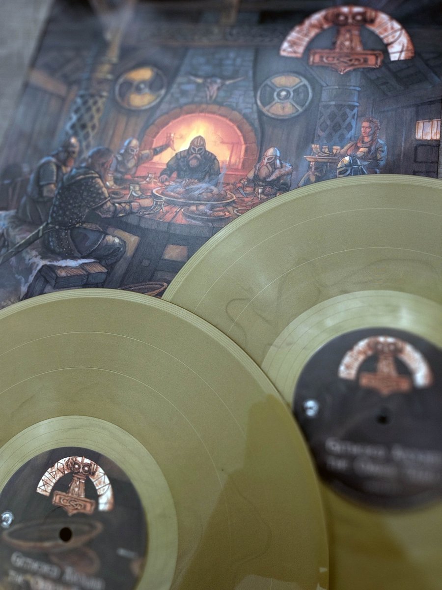 hammerheartrecs's tweet photo. Mithotyn’s Viking Metal classic "Gathered Around the Oaken Table" remastered and with new artwork by Kris Verwimp! First time on vinyl and digi-CD.
https://t.co/tTCSPSVJDy
#mithotyn #vikingmetal #blackmetal https://t.co/NMwaBrmQ1b