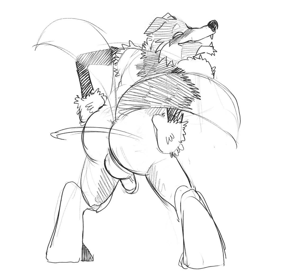 HidronWorks's tweet photo. Original plan was Ganon, but the Ocarina of Time trailer changed my mind...🤭

Anyone who knows me knows I love wolves... Lean wolves with big butts.🐺

Plus, Wolfos turned out surprisingly cute!😘

#LegendOfZelda ZeldaArt FurryArt FurryNsfw #NSFW https://t.co/FpIv2oyB91