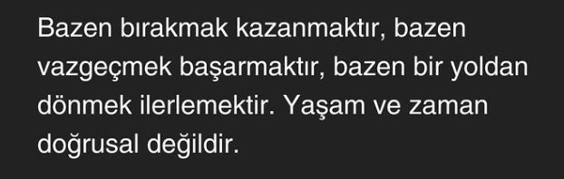 gazapizmtv's tweet photo. Yaşam her zaman doğrusal değil. https://t.co/01TnoIjmet