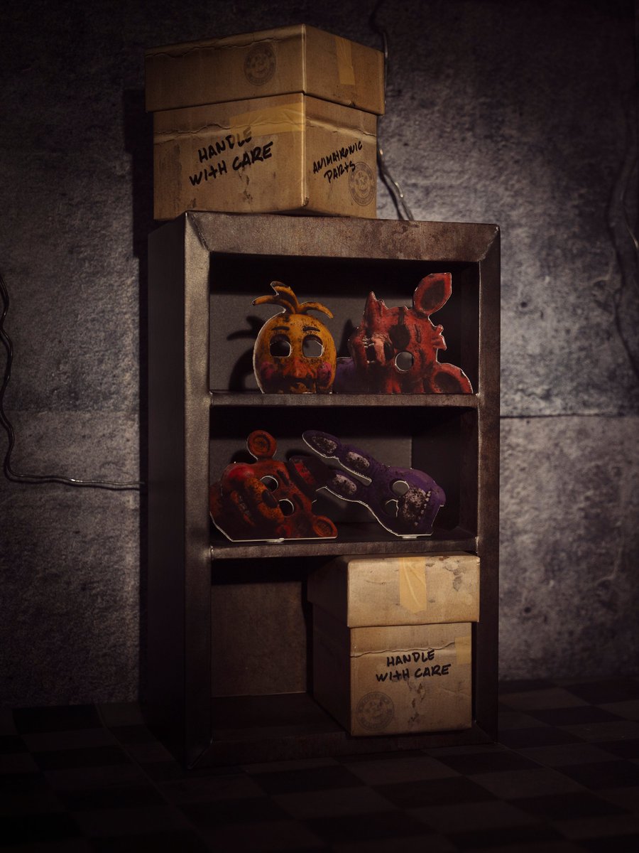 FNAF_ScottGames's tweet photo. The Jazwares Vault is getting bigger next week! Any guesses on what’s coming? https://t.co/paW9YJDdDL