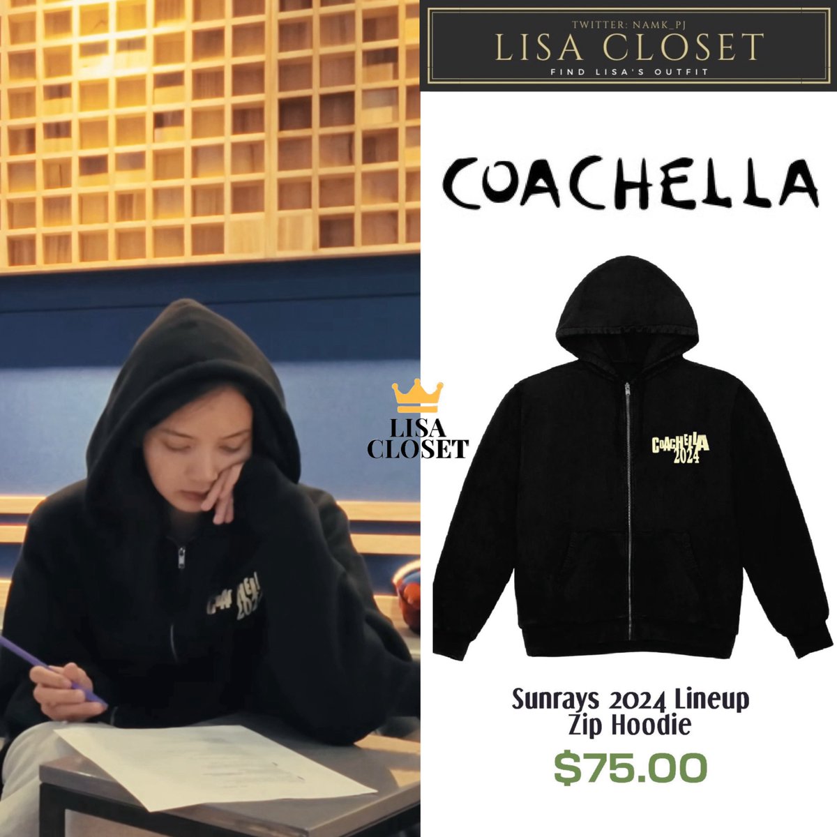 namk_pj's tweet photo. [260909 YT: @wearelloud ] LISA - Always Lalisa (Official Trailer) ✨(1/2)
Denim shirt 44,400฿ ($1,350)
Dior Hoodie 88,000฿ (apprx. $3,117)
Mad Jacket 4,000฿ ($119)
Jacket 2,500฿ ($75)
#LISA_CLOSET
#LISA #LALISA 
#WeAreLLOUD
#라리사 #리사 
#LISA_SaWaDiKa 
#AlwaysLalisa https://t.co/b1OxK3IBnA