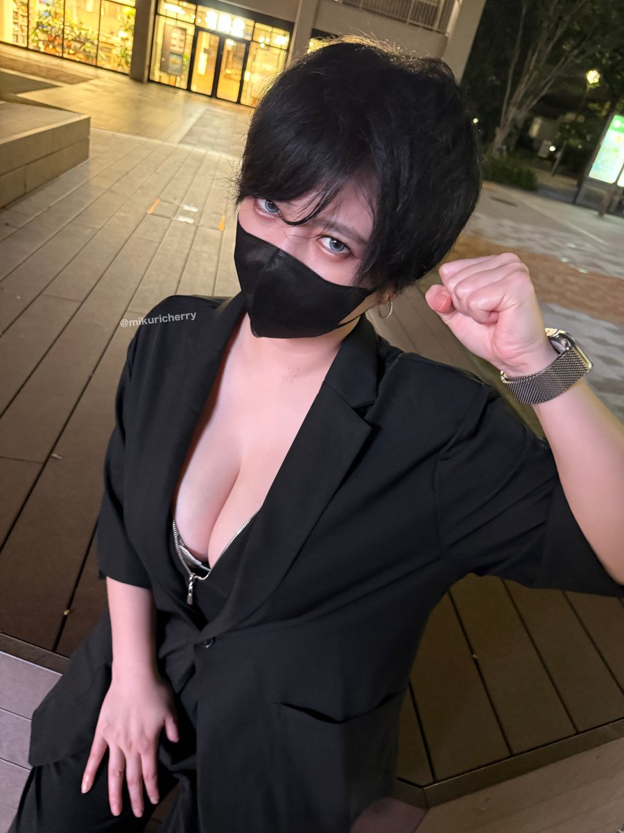 miku_boyish's tweet photo. おはよーう！
なんのポーズ？w https://t.co/e7wgbjUqEQ