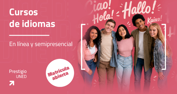 CUID_UNED's tweet photo. 📢¿Pensando en aprender o mejorar un idioma? 🗣️
Matrícula abierta en UNED Idiomas: hasta el 21 de octubre
Si eres estudiante @UNED, puedes acceder a un descuento
🌏Oferta de 15 idiomas: https://t.co/c0fZg6EtZY
👩‍💻🧑‍🏫En línea y semipresencial
¡Te esperamos!
#EstudiaEnLaUNED #idiomas https://t.co/QTEv1IlCeB