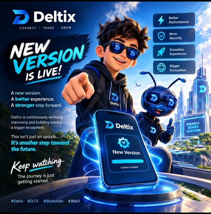 Sauood265611's tweet photo. ๐ Deltix โ NEW VERSION IS LIVE!
A new version. A better experience. A stronger step forward. โก
Deltix is continuously evolving, improving and building toward a bigger ecosystem. ๐
Dont forget to leave 5 star review.
#Deltix #DLTX #Web3 https://t.co/G58F3Vmmvt