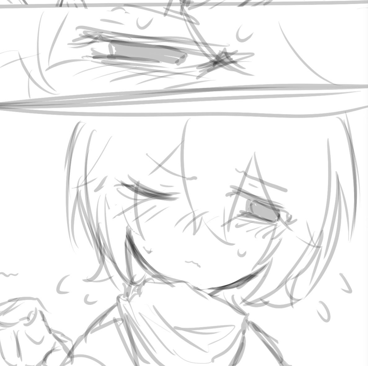 N310N666's tweet photo. 自機🌱ちゃん(これはいつかでる漫画のラフ) https://t.co/YM7FcCIAMA