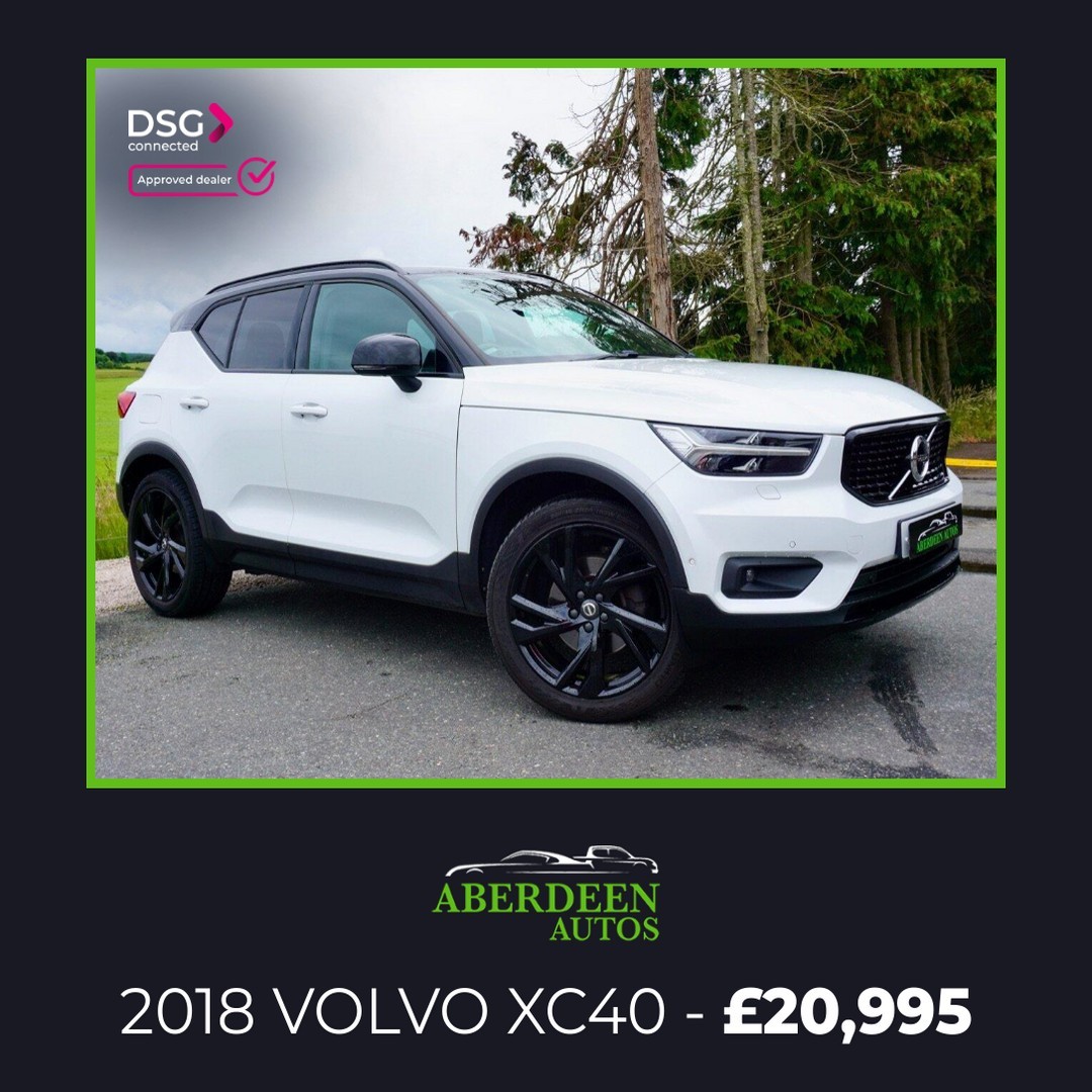 CherriDoshim's tweet photo. 2018 Volvo XC40 2. 0 First Edition D4 AWD – £20, 995 
2L diesel, automatic, 73, 490 miles. Part exchange welcome. Enquiries welcome. 5-star Google reviews. Contact Aberdeen Autos today. https://t.co/T54UZTw3Lw