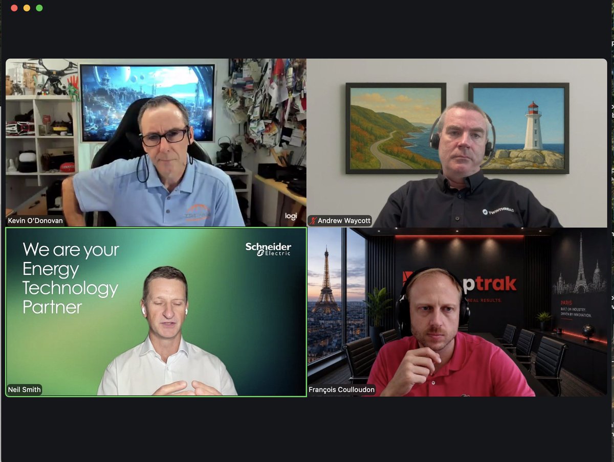 teeptrak's tweet photo. Today, our CEO @francois12may  joined the IIoT World Industrial AI Summit panel — "From AI pilots to profit" — with @SchneiderElec and @twin_thread.

Thanks to everyone who tuned in.

https://t.co/otZ5qoRcZ8

#IIoT #Industry40 #OEE https://t.co/nYTkt9WpMN