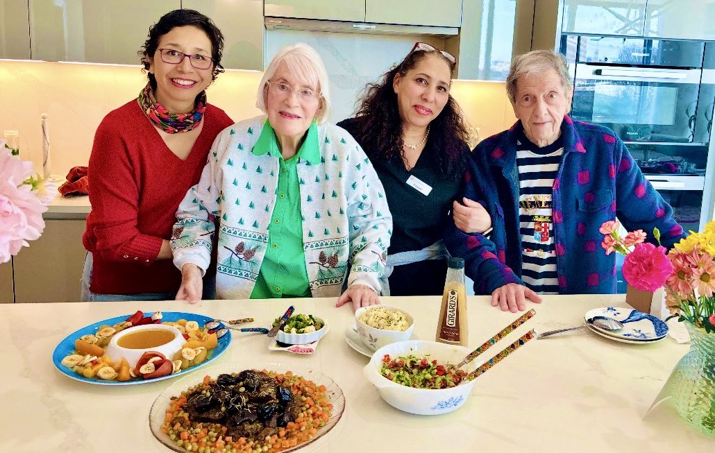 safeandsthc's tweet photo. Our concierge caregivers go beyond providing quality care. Our client and their family enjoyed a delicious meal lovingly prepared by our caregiver, Najat.❤️

https://t.co/Rvzoeu09ZY 

#ConciergeCare #NorthernVA #CNA 
#Caregiver #FamilyOffice #Foodie #HomeCooked #AgingInPlace https://t.co/vXCme3GRyh