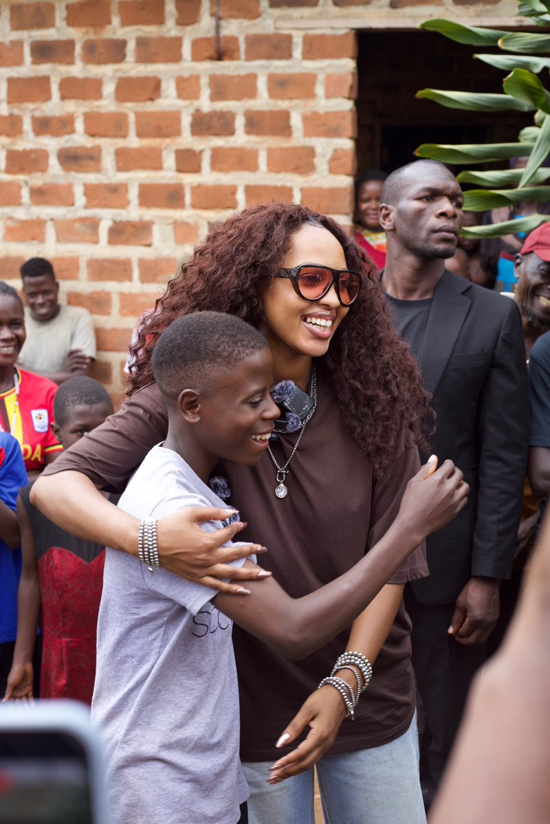 SpiceDianaUg's tweet photo. arlier Today together with @dinaspecialchildren we picked up Owen and the sister and took them to a safer home ❤️ 
We thank you all for your support towards this initiative 
Thank you @winnienwagi  @chozen1blood for joining us together with SB4 media https://t.co/xRECTVMP3e