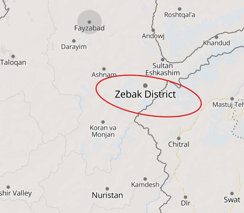 TracTerrorism's tweet photo. Clashes Erupt Between Taliban (IEA) Troops and Afghanistan Freedom Front (#AFF) Fighters in the #Zebak District, #Badakhshan Province, #Afghanistan
https://t.co/wJ1bbdr9Qr https://t.co/26QQhMUEpR