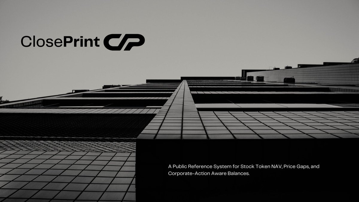 closeprintapp's tweet photo. an explorer will hand you one TSLA number. we print three on robinhood testnet 46630: Chainlink close, Uniswap v3 30-minute TWAP, and the gap in basis points. one view. you sign from your wallet. gas is ETH. no protocol token. the test coins are worthless. https://t.co/Sv6YkO65jf https://t.co/IreWcFKnhv