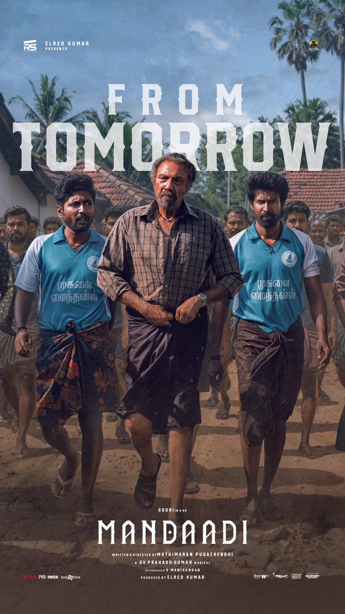 JayashreeRD's tweet photo. That one dialogue I like the most in Mandaadi..”நான் சொல்ற எடத்துல இருக்கேன்..நீங்கலாம் கேக்குற எடத்துல இருக்கீங்க..” - You will enjoy this dialogue for sure 🙏 Watch #Mandaadi in theatres from tomorrow. #Mandaadifromtomorrow #mandaadi @sooriofficial https://t.co/H38s7zveyy