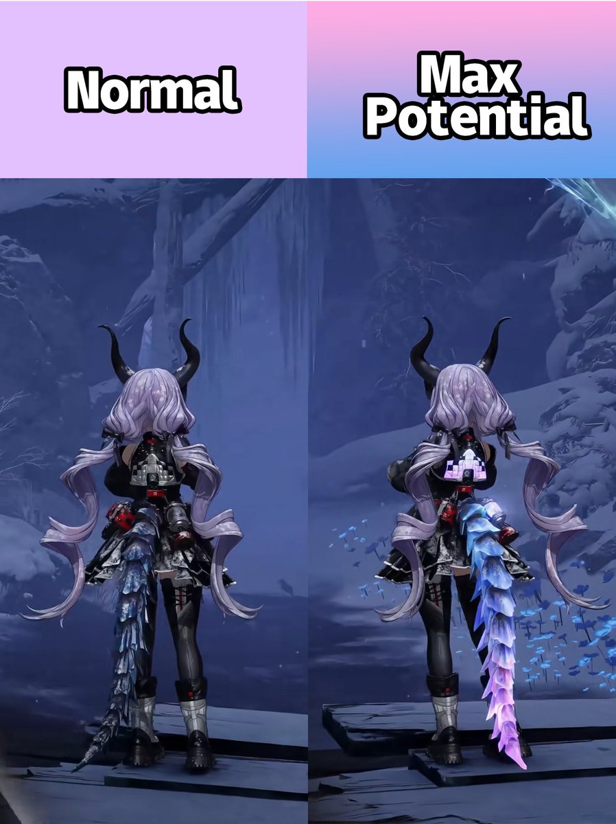 EndfieldBR's tweet photo. Max potential Typhoeus! Her tail features a stunning blue-purple gradient glow effect!
#Typhoeus #ArknightsEndfield #Endfield #エンドフィールド #명일방주엔드필드 https://t.co/DGxdUEXHPo