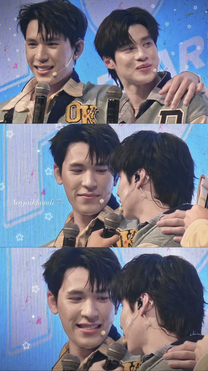 Aoyjaikhondi's tweet photo. ฉันยิ้มง่ายกว่าทุกวันที่ผ่านเมื่อฉันมีเธอตรงนี้  ˚ʚ♡ɞ˚  

อาการมันเป็นยังงี้หรอพี่ป๊า ･ ｡･

*:･ﾟ★  ★｡･ ｡･:･ﾟ☆ ｡

PEEK A POOO FANMEET

#PeekAPoooWithPearlPeak
#pearlpeak #เพิร์ลพี���
#Peakpeemapol https://t.co/tW0cSbmSBR