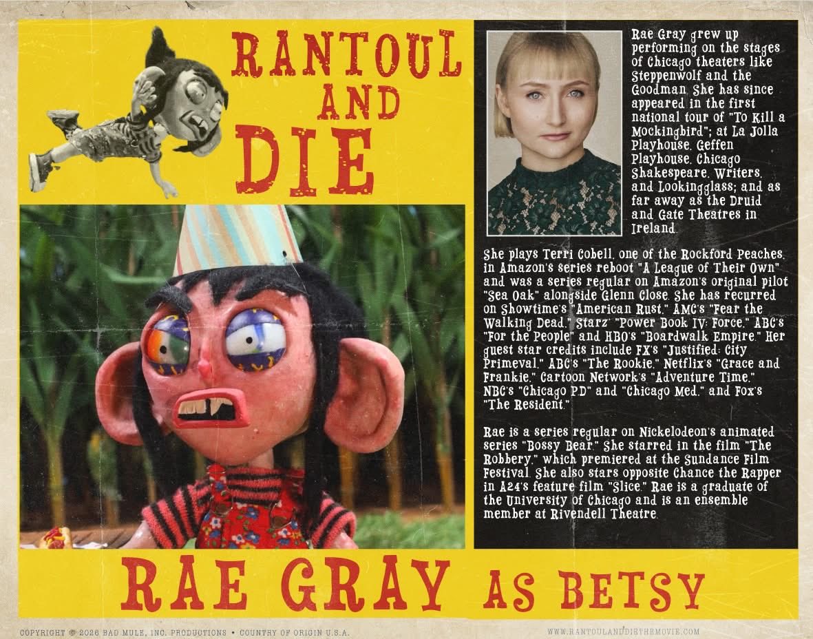 badmuleinc's tweet photo. #rantoulanddiethemovie #rantoulanddie #raegray #stopmotion #badmuleinc https://t.co/uvvPc6fe8l