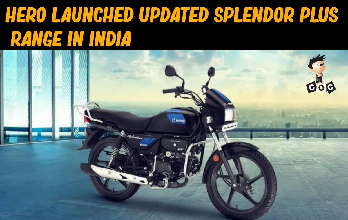 ColumbusGag7's tweet photo. Hero has launched five OBD2B-compliant Splendor Plus variants. The Xtec Drum starts at Rs. 79, 000, around Rs. 2, 000 more than before. The top Xtec 2. 0 costs Rs. 85, 500 and adds LED lights and a Bluetooth instrument cluster. https://t.co/2Q2jqgegVg