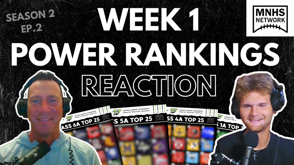 MNHSFBNETWORK's tweet photo. Join us as we break down all the big storylines that happened during Week 1 and also take a peak at what is waiting for us in Week 2! Watch Below ⬇️⬇️⬇️

https://t.co/VZP5LEYy4l https://t.co/mqhlIV2H87