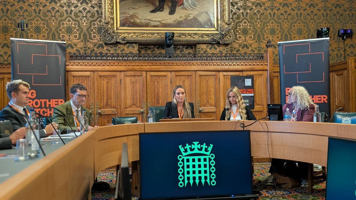 Big Brother Watch report launch in Parliament