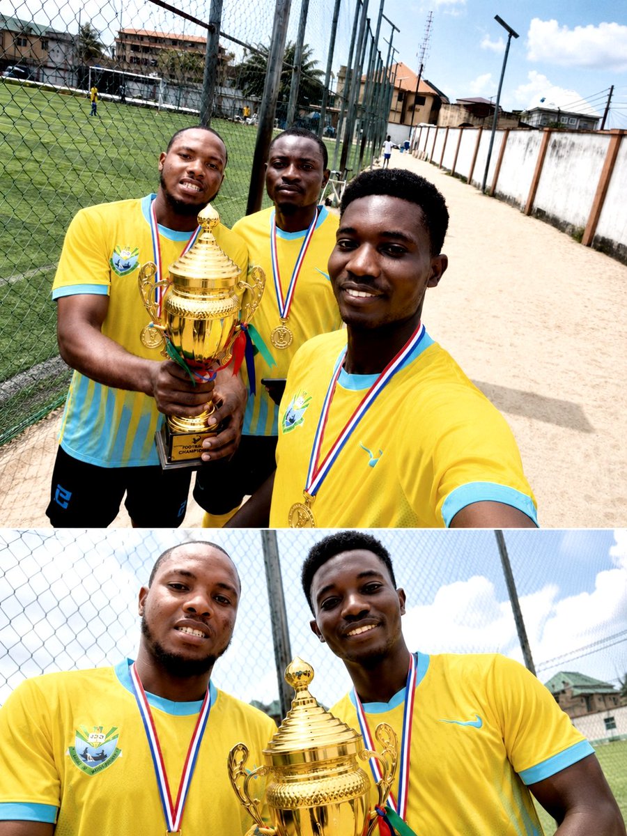 abi37292's tweet photo. @naijaballers
@Tomisin_Alasiri
@PoojaMedia
#2026 Government college students alumini football tournament Winners
#Topassit5
#TwoGoals⚽⚽ https://t.co/qDjYZdBh9p