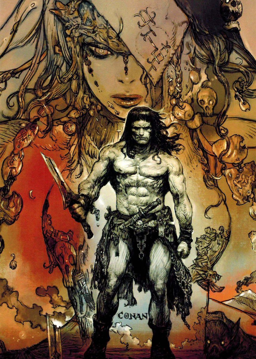 90sPiictures's tweet photo. Katsuya Terada’s dark fantasy art style set the standard for beautiful vintage illustrations https://t.co/mqFaSG7VGV