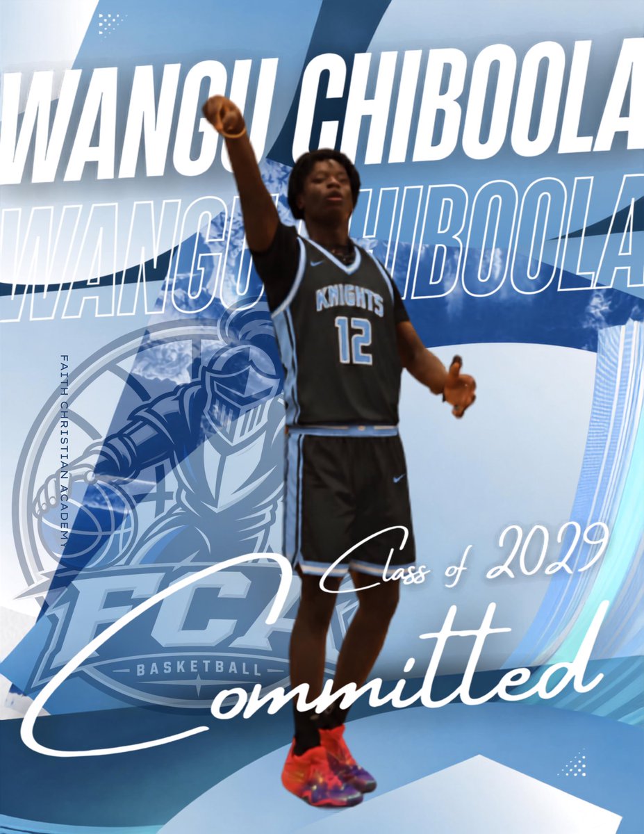 FCAKnightsHoops's tweet photo. COMMITTED ⚔️🏀
Wangu Chiboola | Class of 2029
Welcome to FCA Basketball for the 2026–27 season. Ready to get to work.
#FCAKnights #FCABasketball #ClassOf2029 https://t.co/04r2WxBVWa