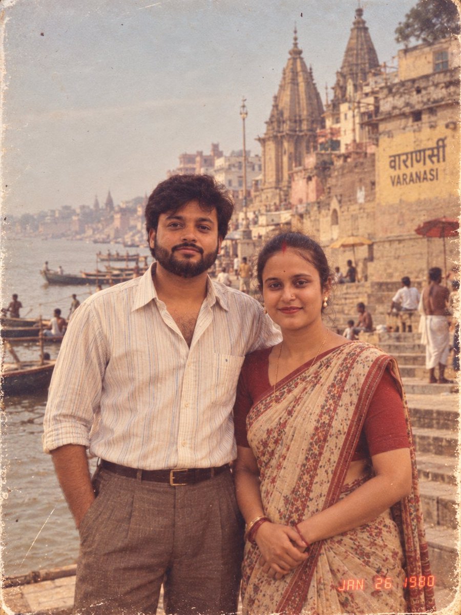 arvibdyadav's tweet photo. “Joining the 1980s trend, when love was timeless and pictures had stories https://t.co/vqy2zCRuJg