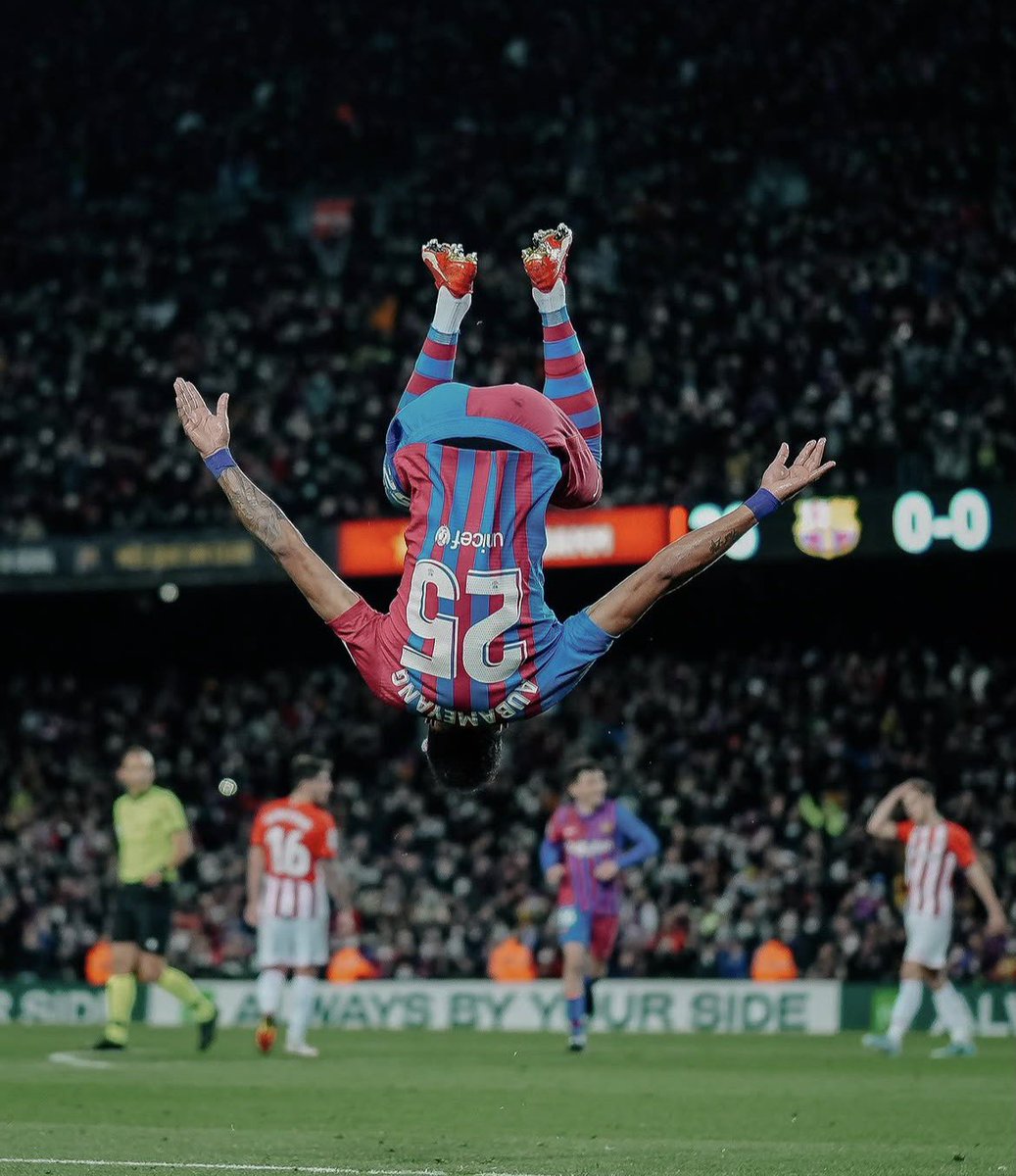 GBarca_'s tweet photo. Backflips at the Camp Nou are so back https://t.co/ZyWK0wDtqf