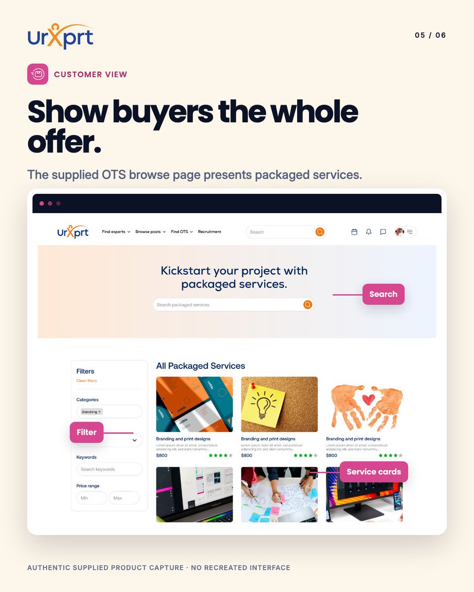 UrXprt's tweet photo. Show buyers the whole offer.
Step 4: the customer-facing listing.

https://t.co/3aZVccLq4T

#URXPRT https://t.co/DxJwIrZq37