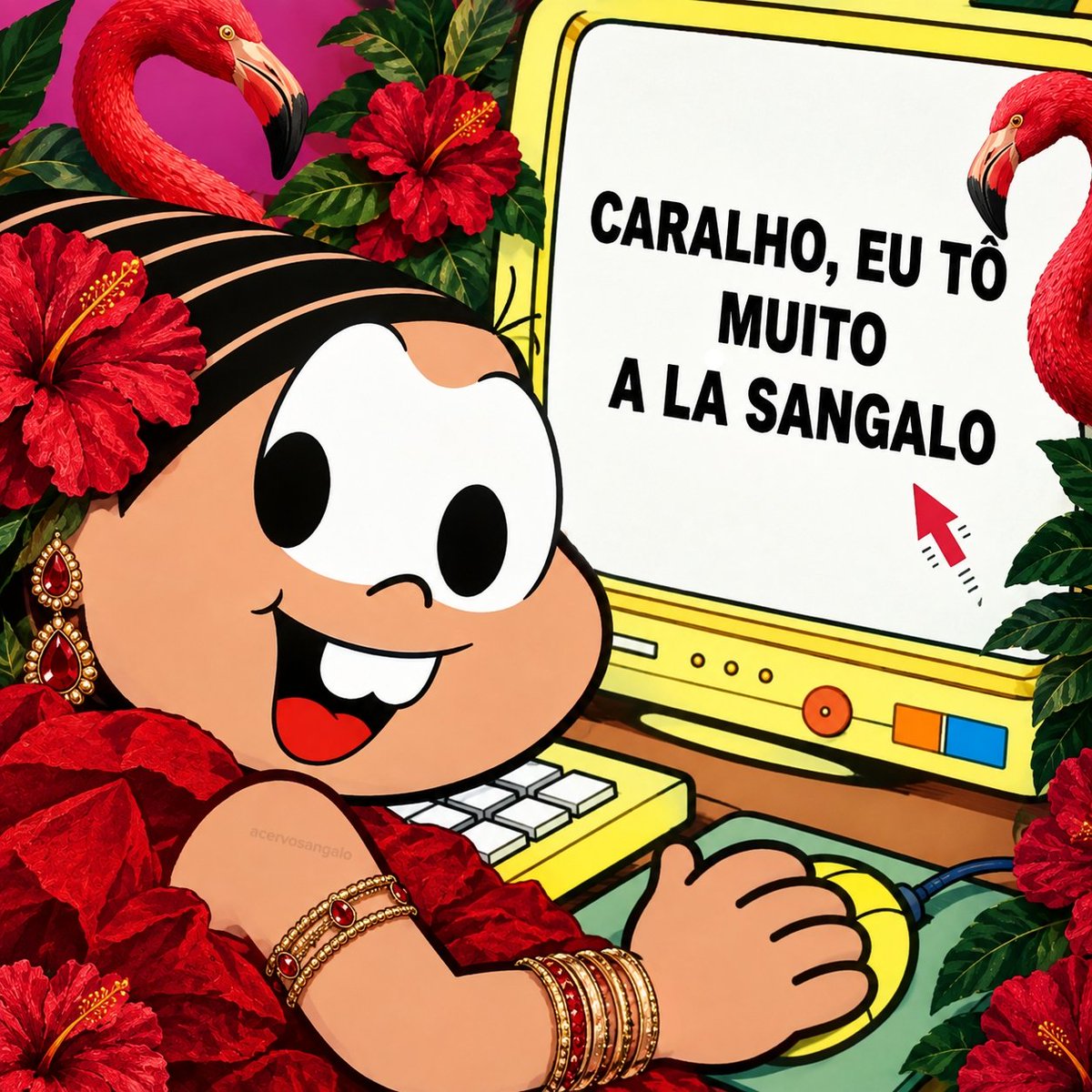 acervosangalo's tweet photo. Por aqui já estamos assim! 🌹💃🏻
#AlaSangalo https://t.co/sQep1Ipy72