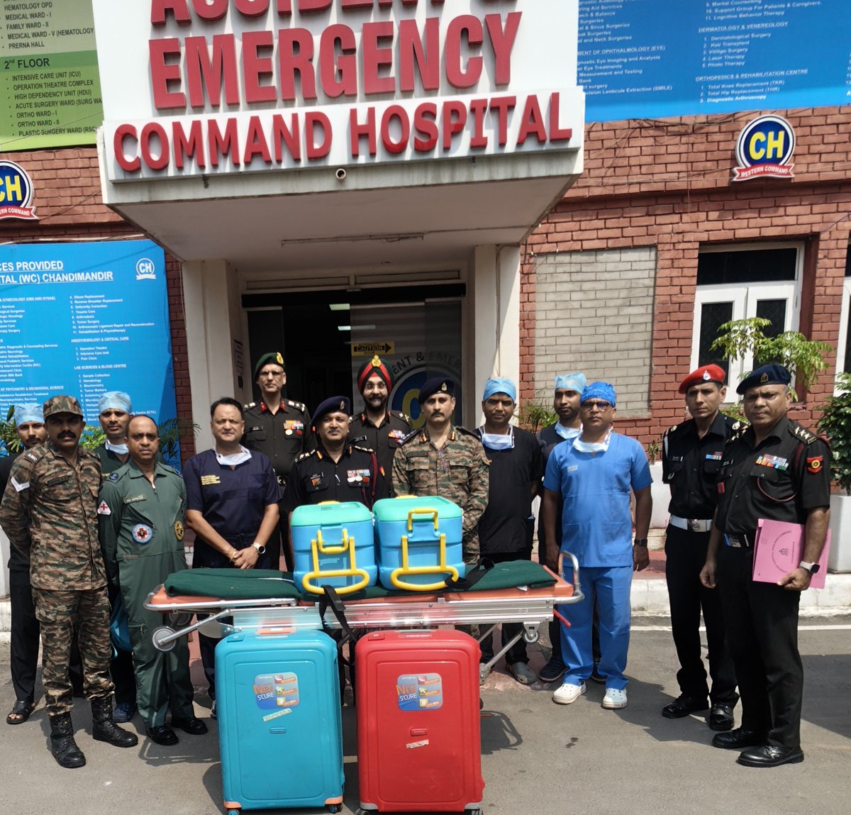 westerncomd_IA's tweet photo. Gift of Life | Courage Beyond Grief

Amidst profound personal loss, a family chose to give others the gift of life.

At Command Hospital, #Chandimandir, the family of Mrs Sanju Gurjar, wife of Indian Army soldier and daughter of a veteran, consented to organ donation, giving six individuals a renewed chance at life. Her donated organs saved lives, while her eyes restored sight.

Their extraordinary decision, made in an hour of grief, reflects courage, compassion and the enduring military ethos of service beyond self.

In loss, they gave hope.
In grief, they gave life.

#OrganDonation
#GiftOfLife
#WeCare

@adgpi
@dgafms_mod
@spokespersonMoD
@NottoIndia
@prodefencechan1
@prodefencejammu