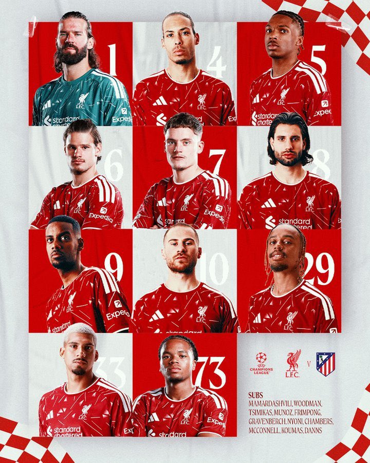 Tarzanjr554's tweet photo. 🚨  Gary Neville on Liverpool’s XI against Atlético Madrid:

🎙️ “I actually really like this Liverpool team. Iraola has gone for pace, power and youth in the attack, and putting Barcola in from the start tells you exactly what he wants tonight. This is his first Champions League start for Liverpool, and there’s no better stage than Anfield against Atlético Madrid.”

“But I’ll tell you what stands out to me Liverpool aren’t playing this game cautiously. Wirtz, Szoboszlai, Mac Allister, Isak, Barcola and Ngumoha is a team built to attack. If Atlético sit deep, Liverpool have enough quality to pick them apart. If they come out, Liverpool have the pace to hurt them in behind.”

“And this is where Iraola gets judged. First Champions League game, first European night at Anfield, and he’s basically saying, ‘We’re not scared of Atlético.’ I love that. If Liverpool win tonight, people will start asking a very different question about this team are they actually one of the sides nobody wants to face in this Champions League?”
